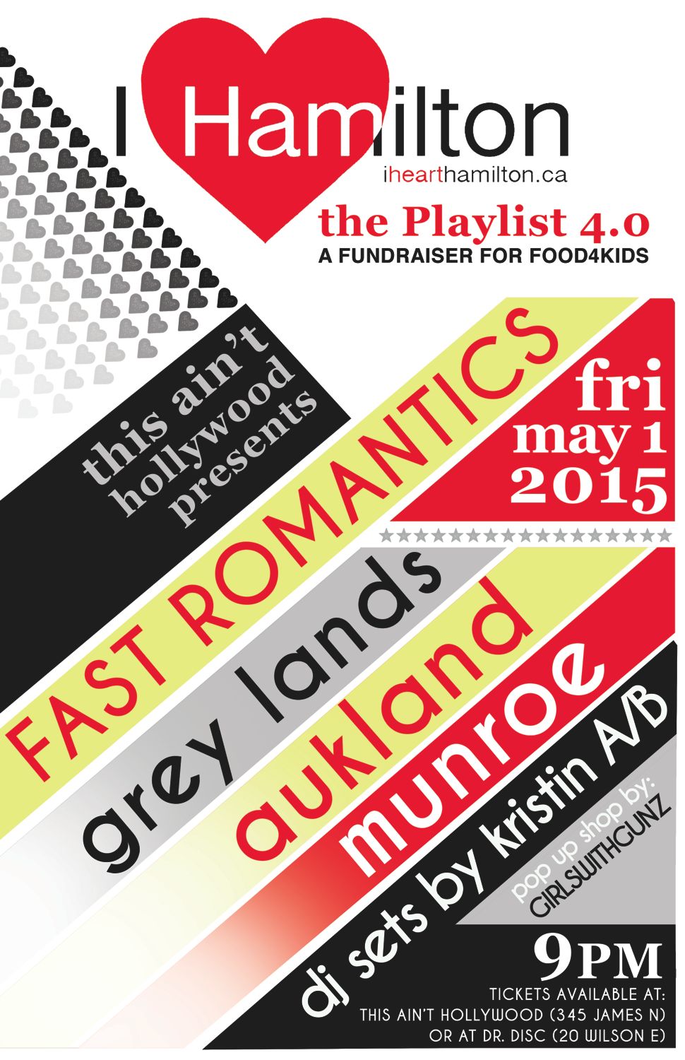 ANNOUNCEMENT: I HEART HAMILTON CELEBRATES 4TH ANNIVERSARY WITH THE PLAYLIST 4.0