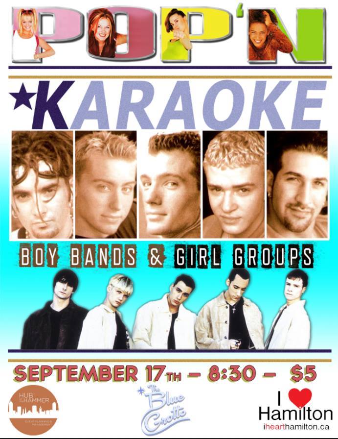 POP'N KARAOKE AT THE BLUE GROTTO (Sept. 17)