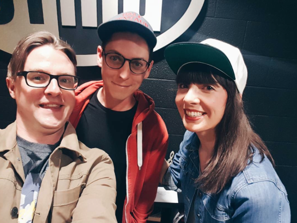 Luke Brown, Nicholas Wallace and Kristin Archer