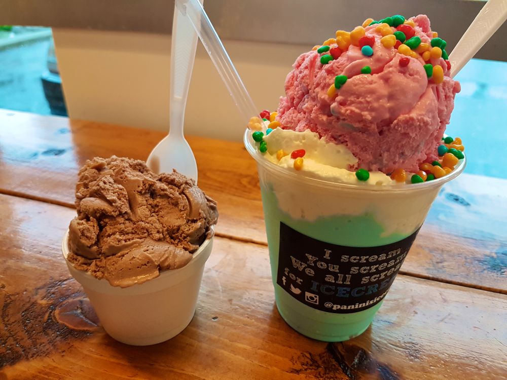 PANINI & ICE CREAM