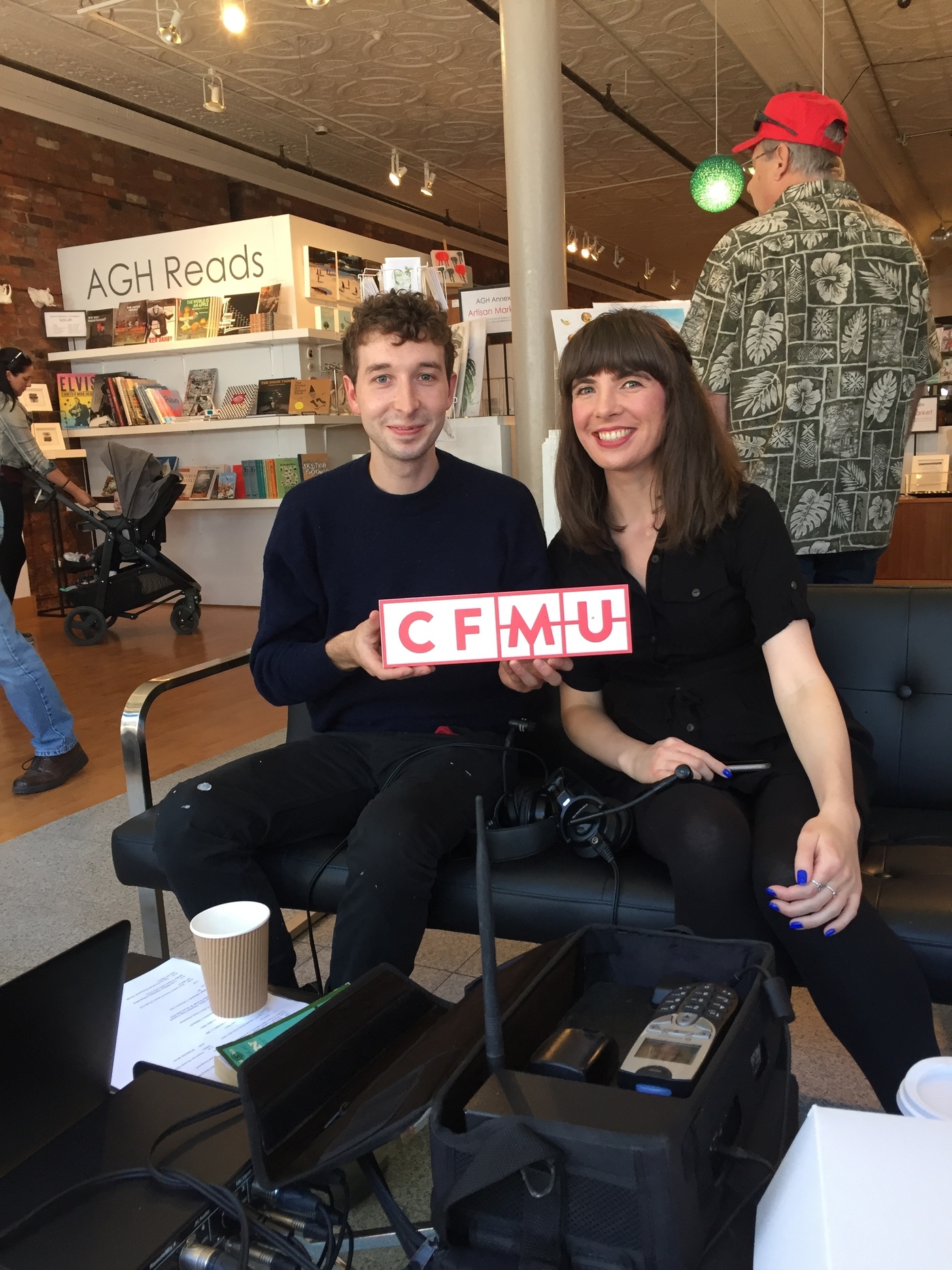 Dan Edmonds and Kristin Archer. Photo courtesy of 93.3 CFMU