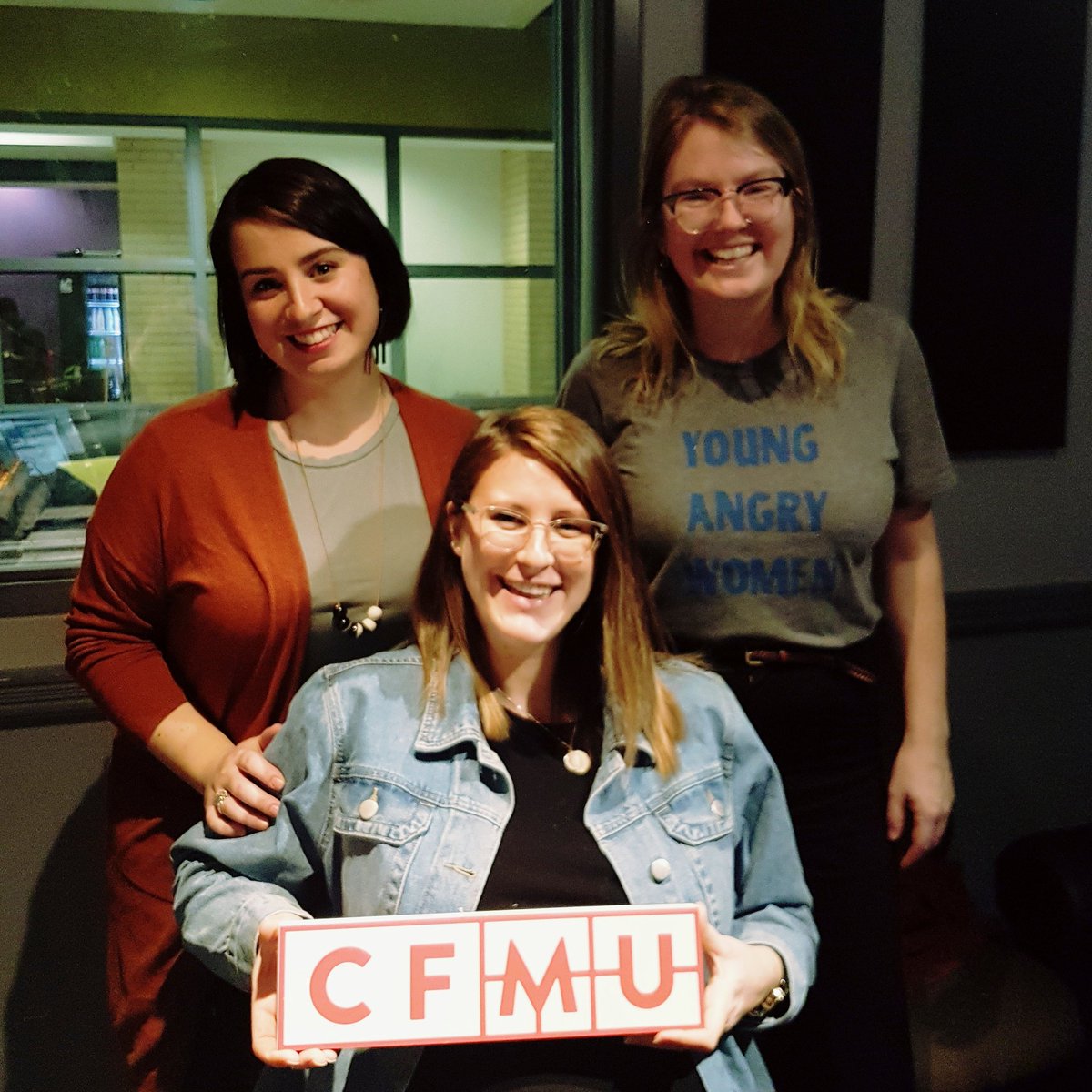 Daniela from YWCA Hamilton and Jessica & Erin of Broad Conversations