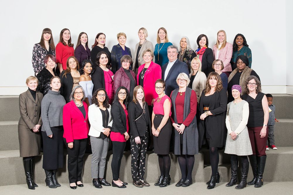 Nominees of the 2018 YWCA Hamilton Women of Distinction Awards. Photo by Paulina Rzeczkowska