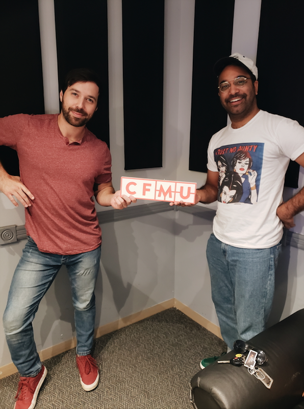 Darren Menezes and Kym Wyatt McKenzie of Smooth Comedy