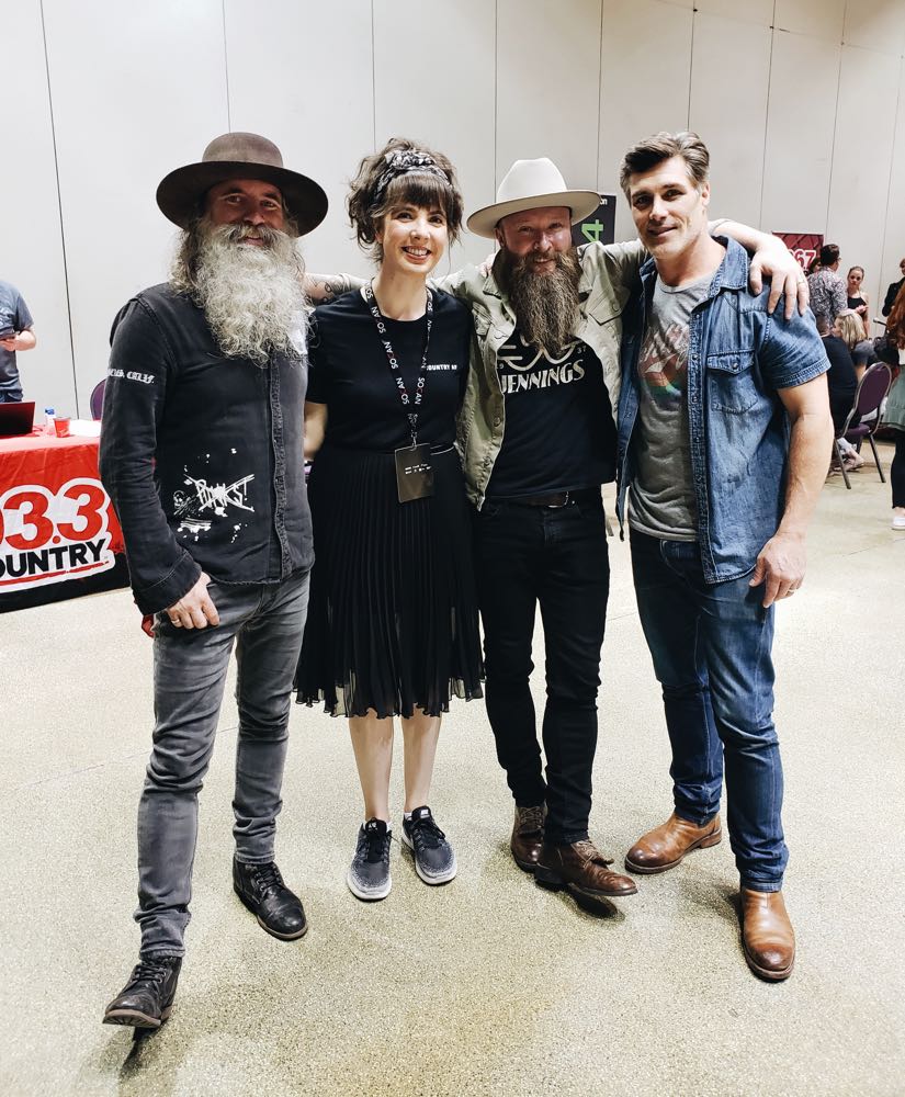 Kristin Archer with The Washboard Union at CCMA