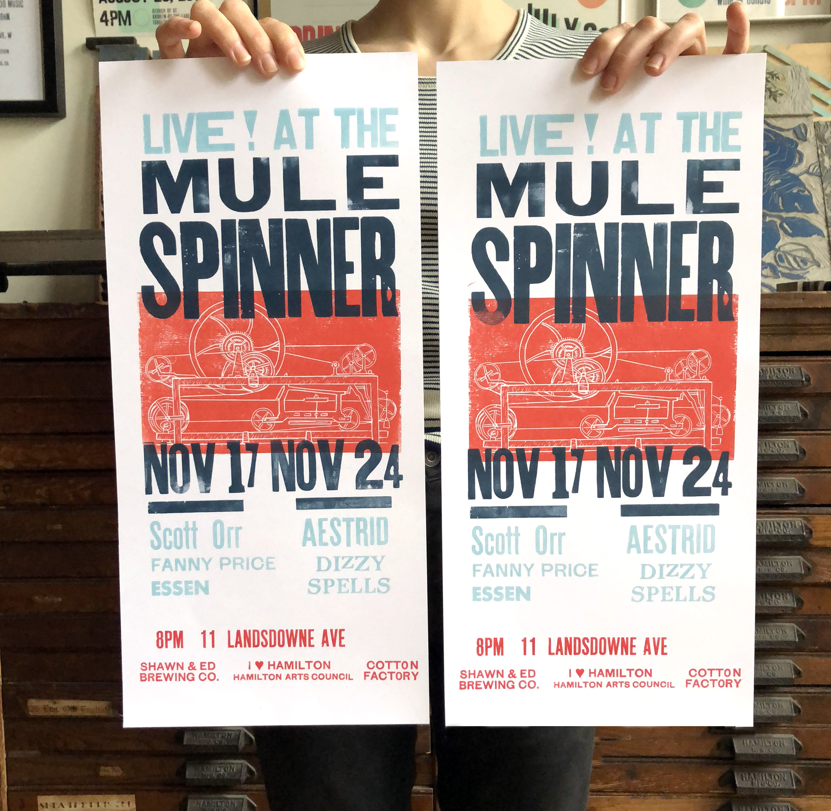 Poster by All Sorts Press